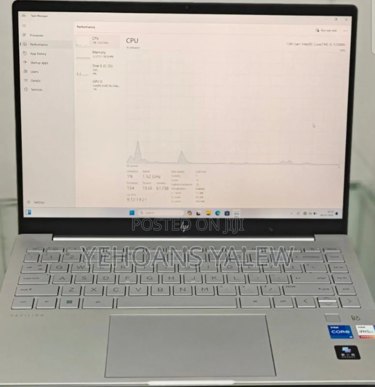 New Laptop HP Pavilion 14t 16GB Intel Core I5 SSD 1T