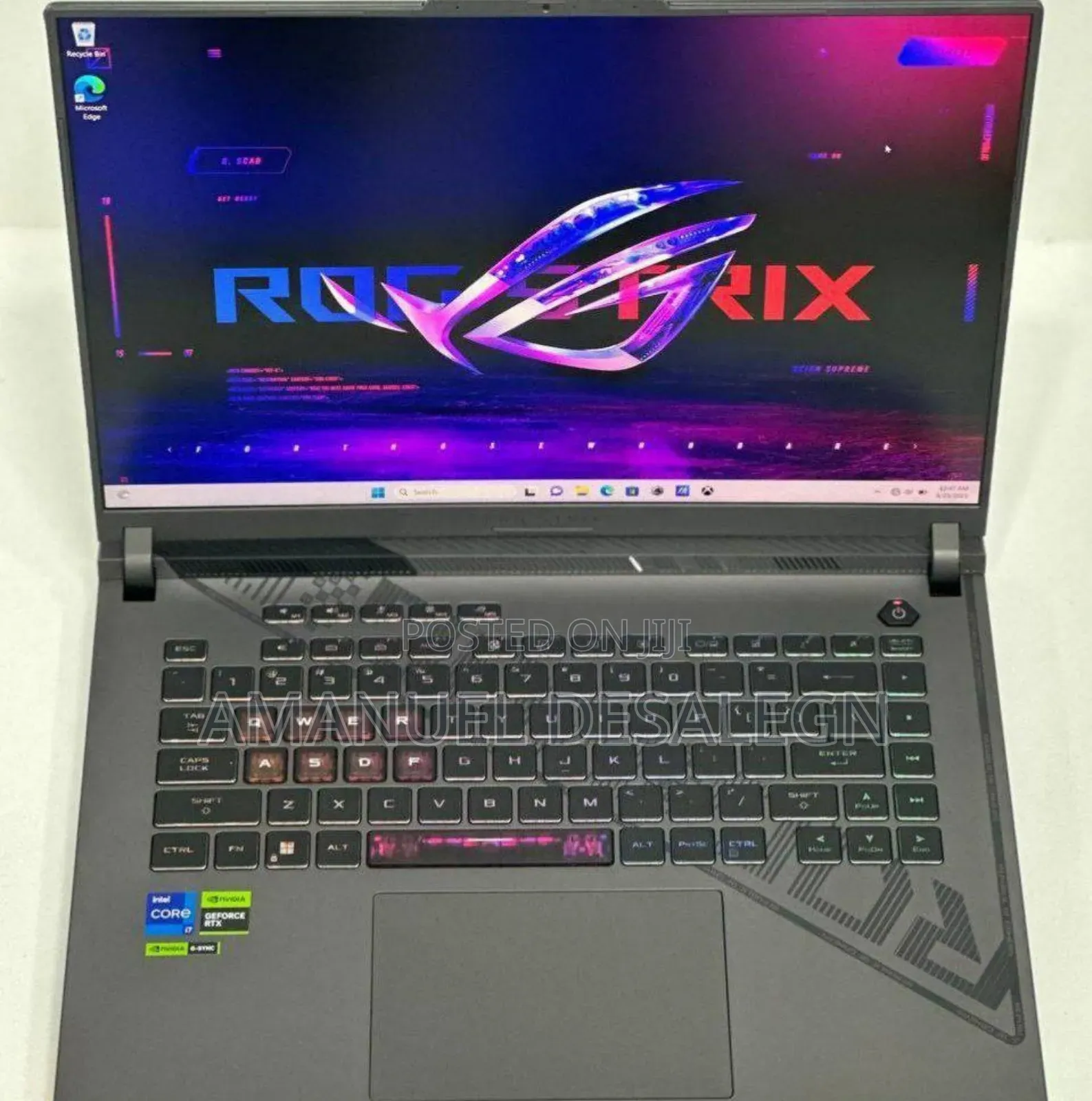 New Laptop Asus ROG Strix G16 G614 16GB Intel Core I9 SSD 1T