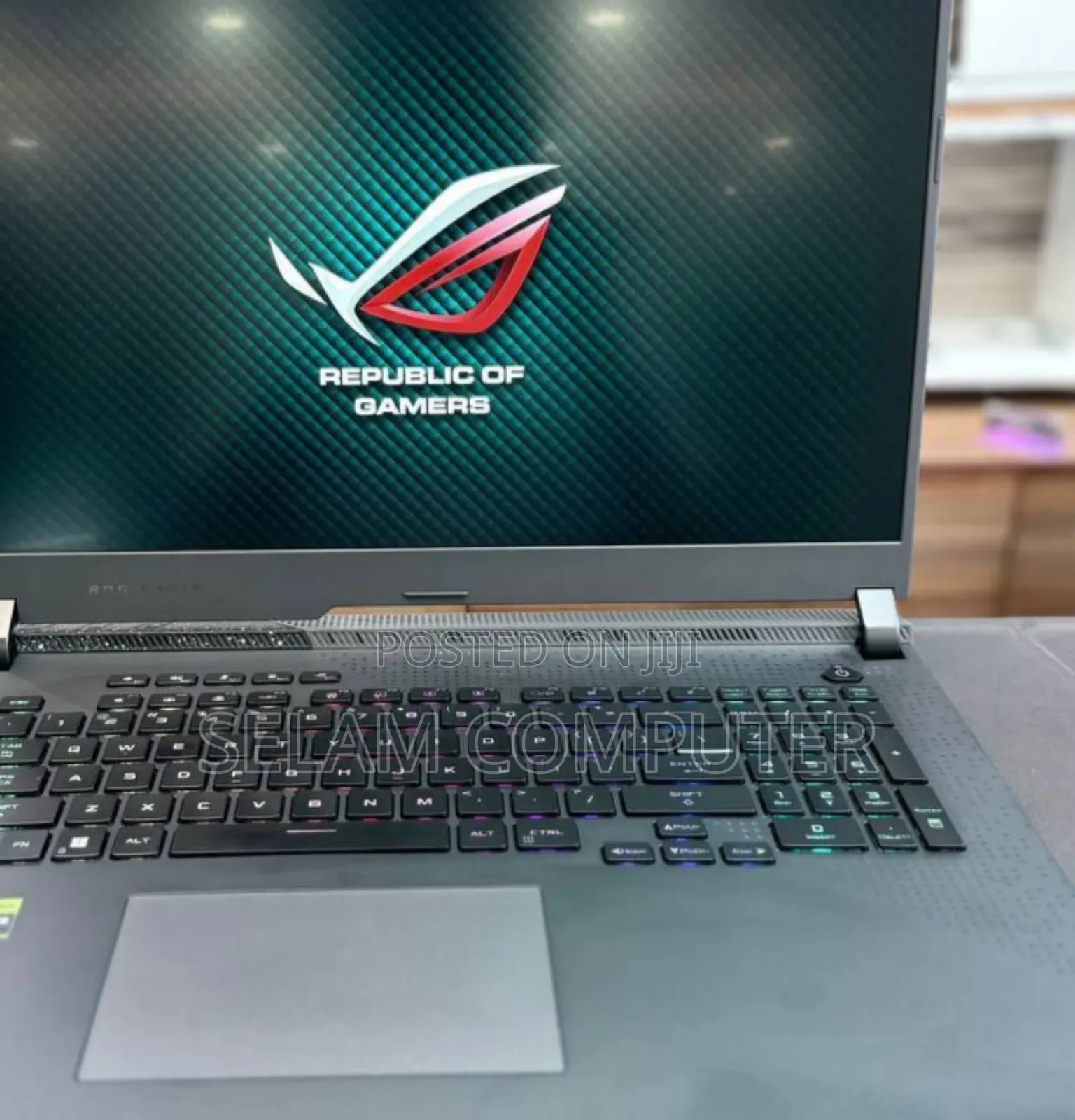 New Laptop Asus ROG Strix G16 G614 16GB AMD Ryzen 9 HDD+SSD 1T