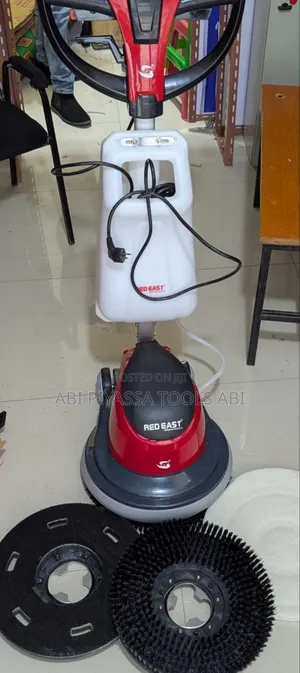 Red East Floor Scrubber And Polisher Machine.