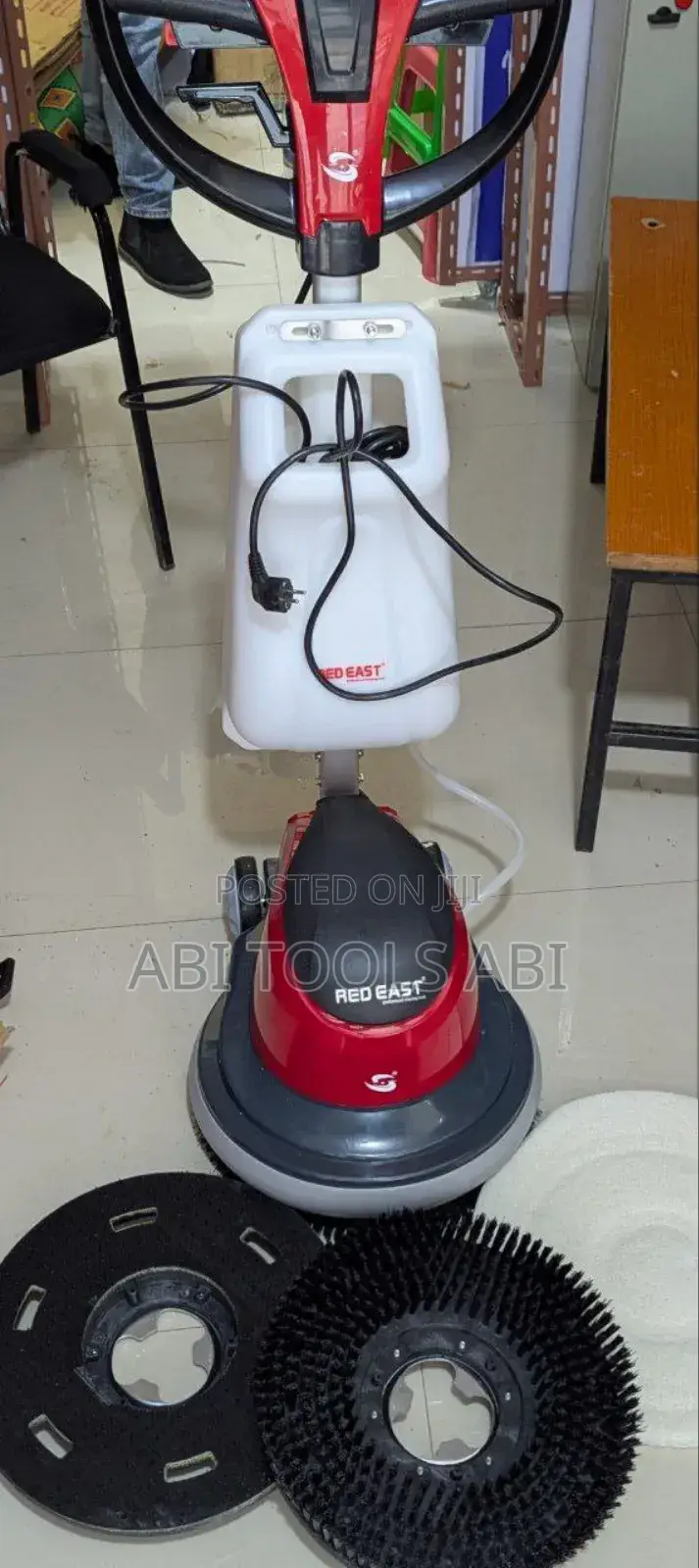 Red East Floor Scrubber And Polisher Machine.