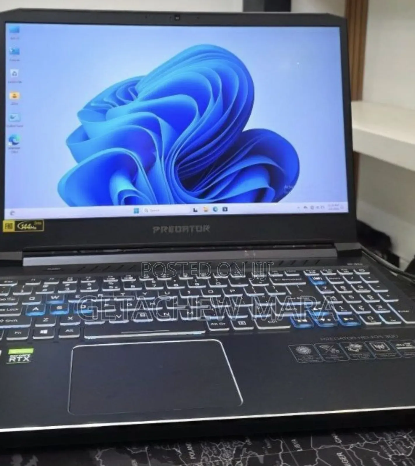 New Laptop Acer Predator Helios 300 16GB Intel Core I7 SSD 1T