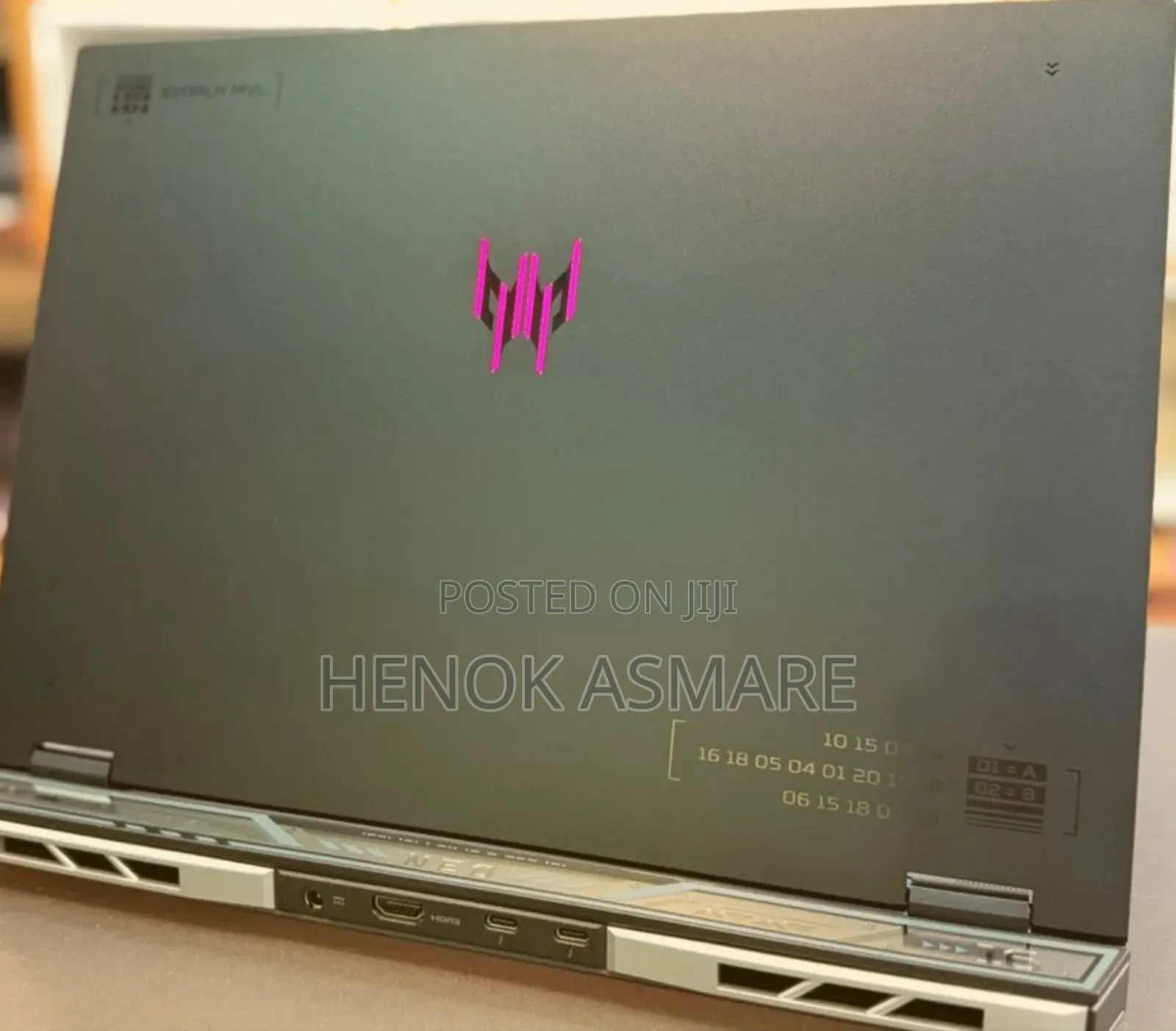New Laptop Acer Predator Helios Neo 16 16GB Intel Core I9 SSD 1T