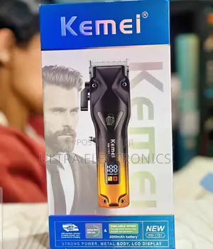 Kemei Professional Blade Designed for Closer Cuts to the Hair.