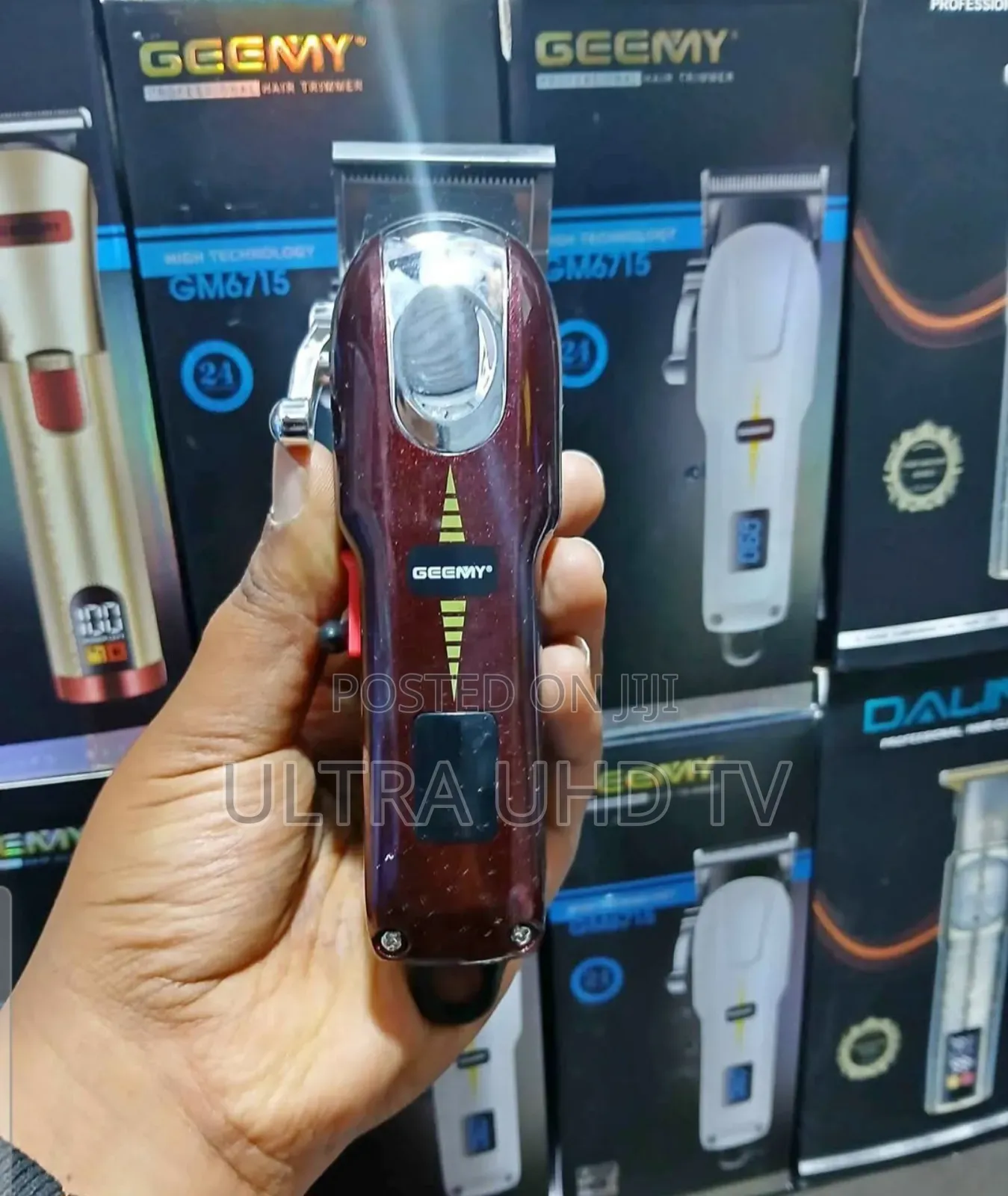 Geemy Gm-6715 Professional Rechargeable Hair Trimmer.
