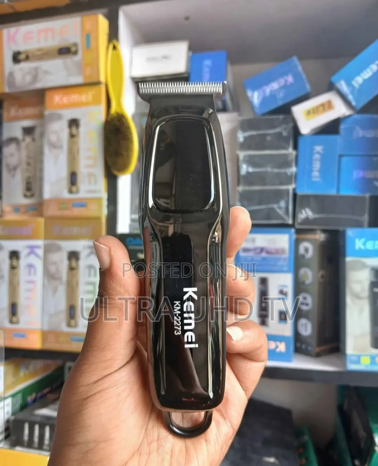 የቅርፅ ማሽን Kemei Km-2273 Professional Hair Clipper. It Features
