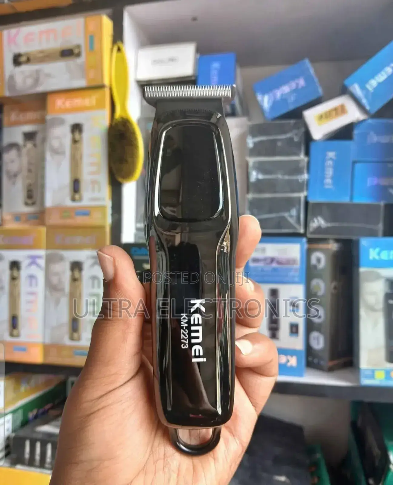 የቅርፅ ማሽን Kemei Km-2273 Professional Hair Clipper. It Features