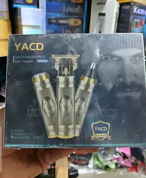 Yacd 3-in-1 Rechargeable Hair Trimmer (Model D-023).