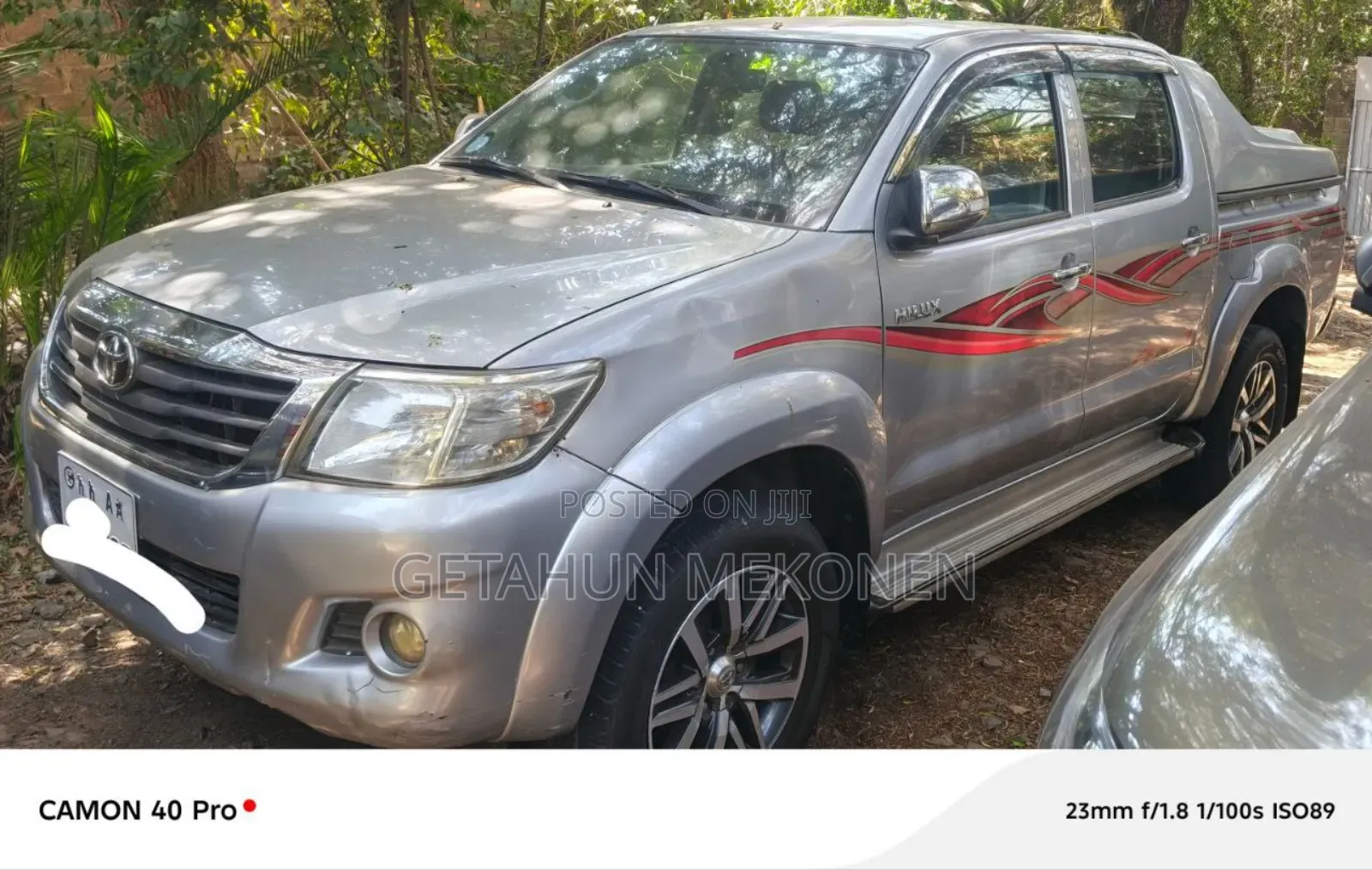 Toyota Hilux 2015 Silver