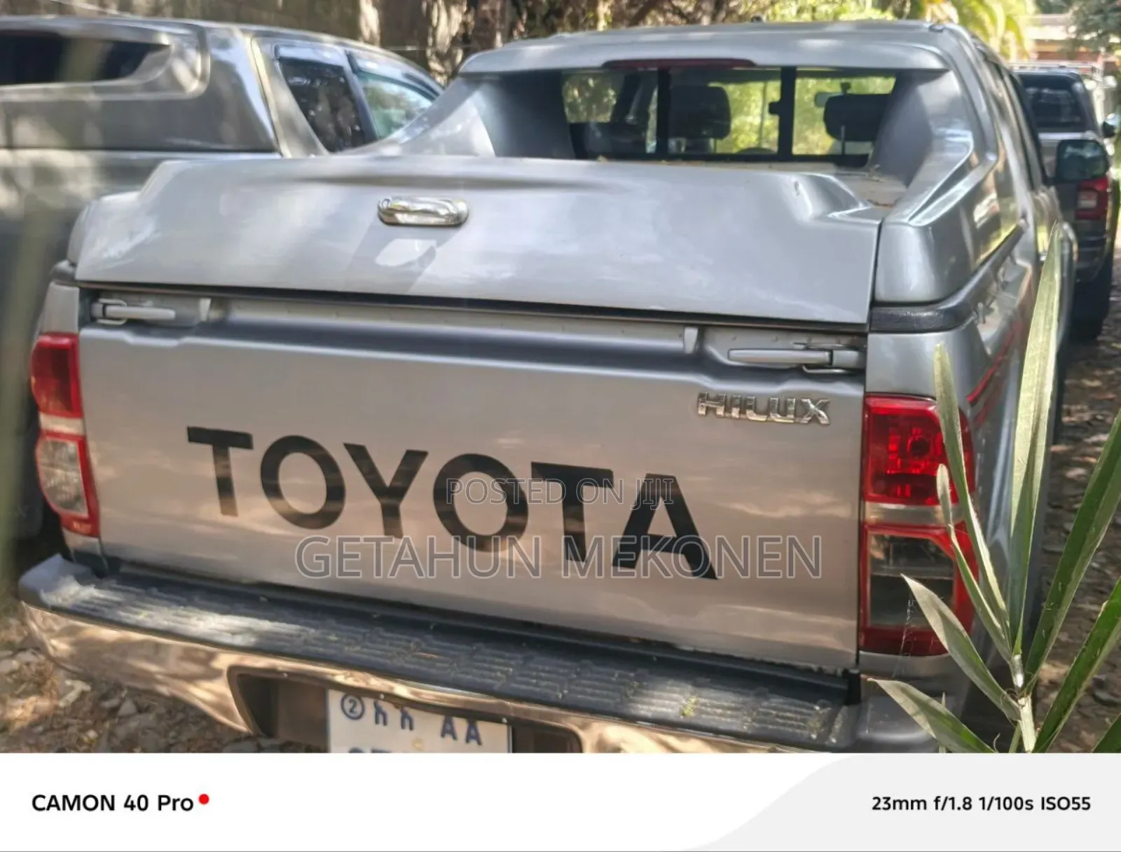 Toyota Hilux 2015 Silver