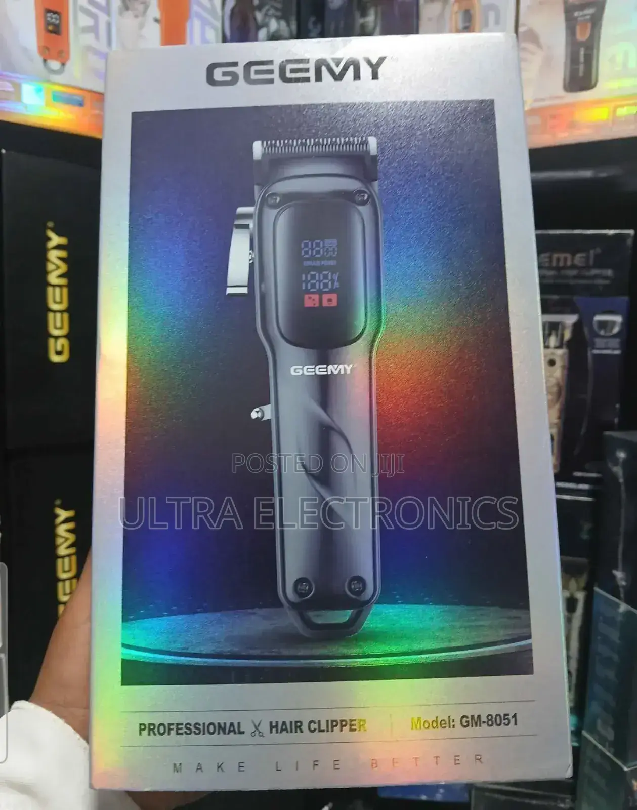 የፀጉር ማሽን Geemy Gm-8051 Professional Hair Clipper.