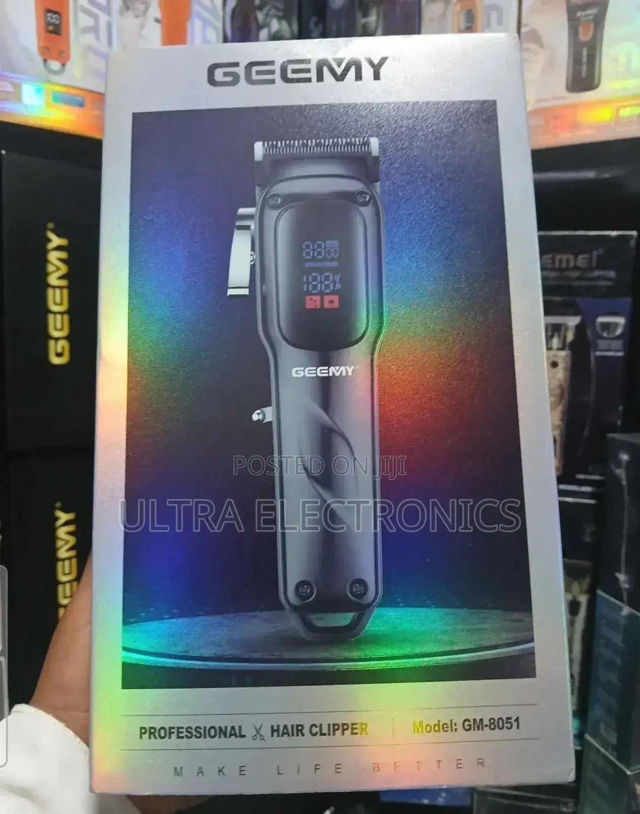የፀጉር ማሽን Geemy Gm-8051 Professional Hair Clipper.