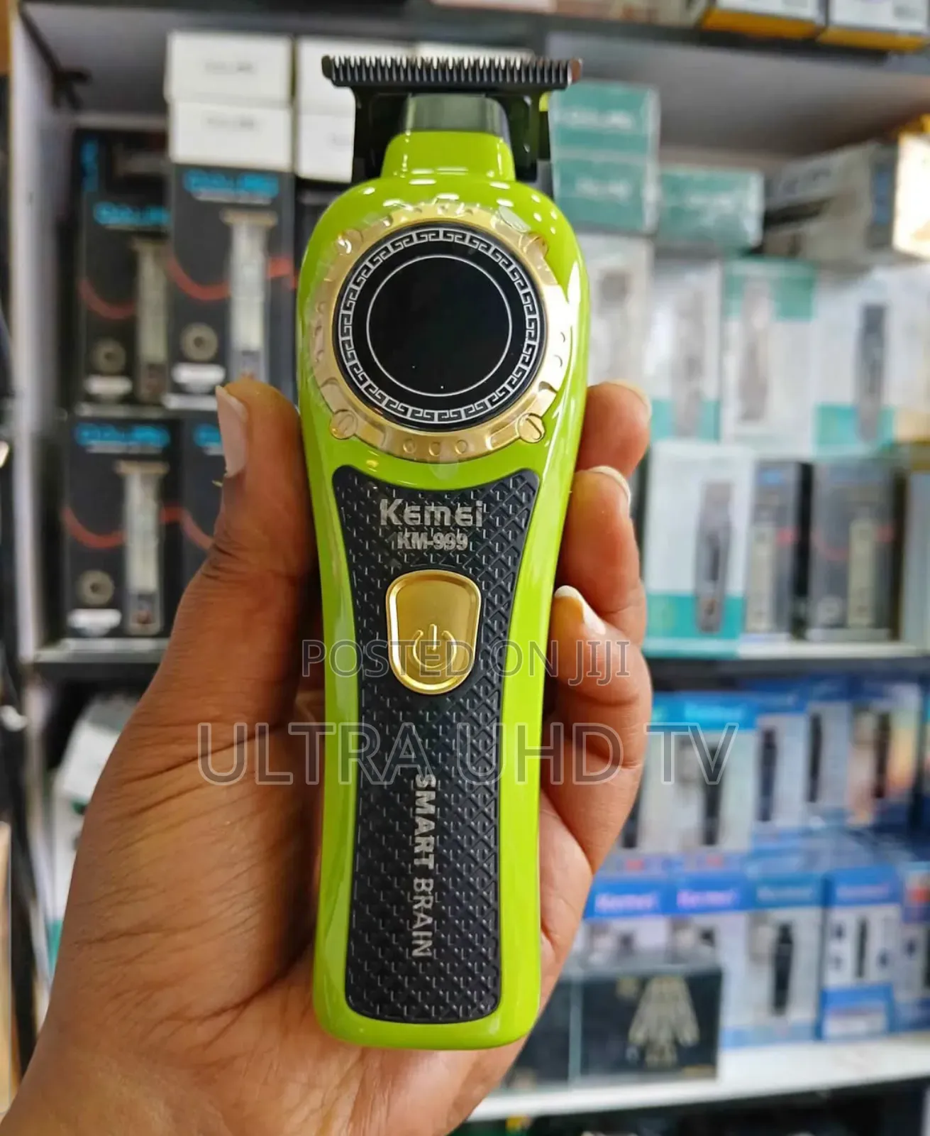 Kemei Km-999 Rechargeable Beard and Hair Trimmer.