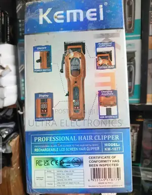 Kemei Km-1877 Professional Hair Clipper.
