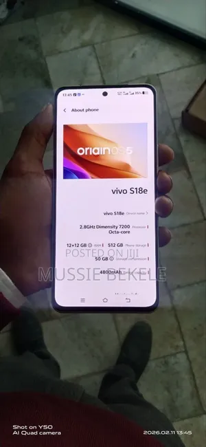 New Vivo S20 512 GB Gray