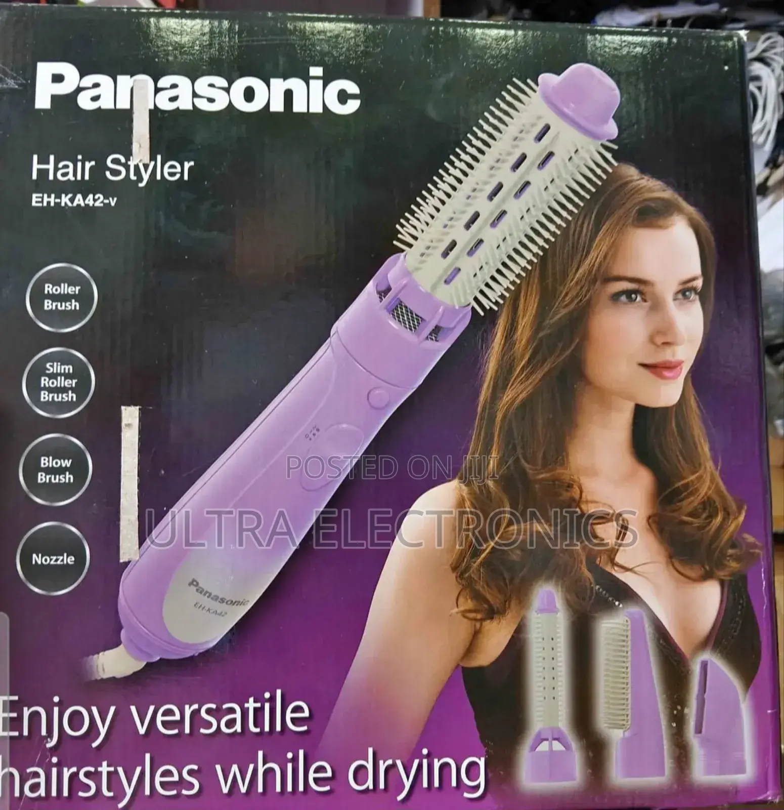 Panasonic Eh-Ka42-v Hair Styler, a Versatile 4-in-1 Styling Designed