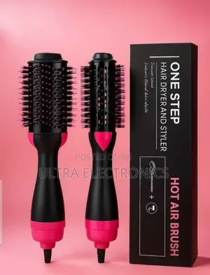 One Step Hair Styling Tool That Functions as a Hair Dryer