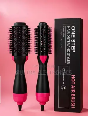 One Step Hair Styling Tool That Functions as a Hair Dryer