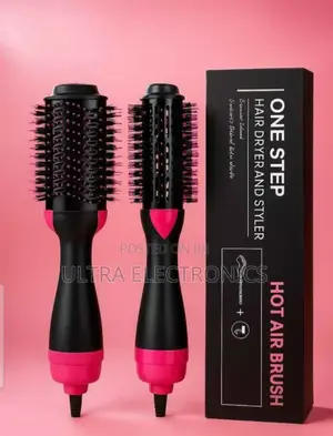 One Step Hair Styling Tool That Functions as a Hair Dryer