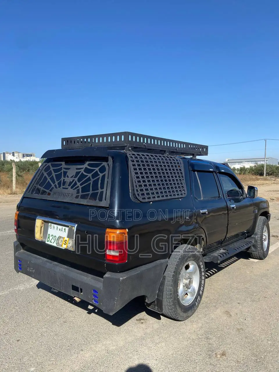 Toyota Hilux Surf 2007 Matt Black