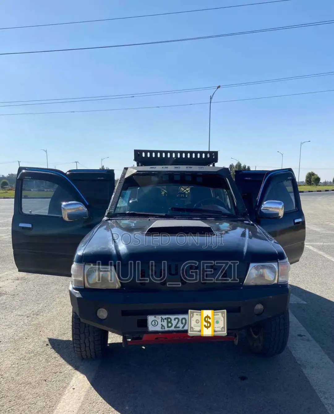 Toyota Hilux Surf 2007 Matt Black