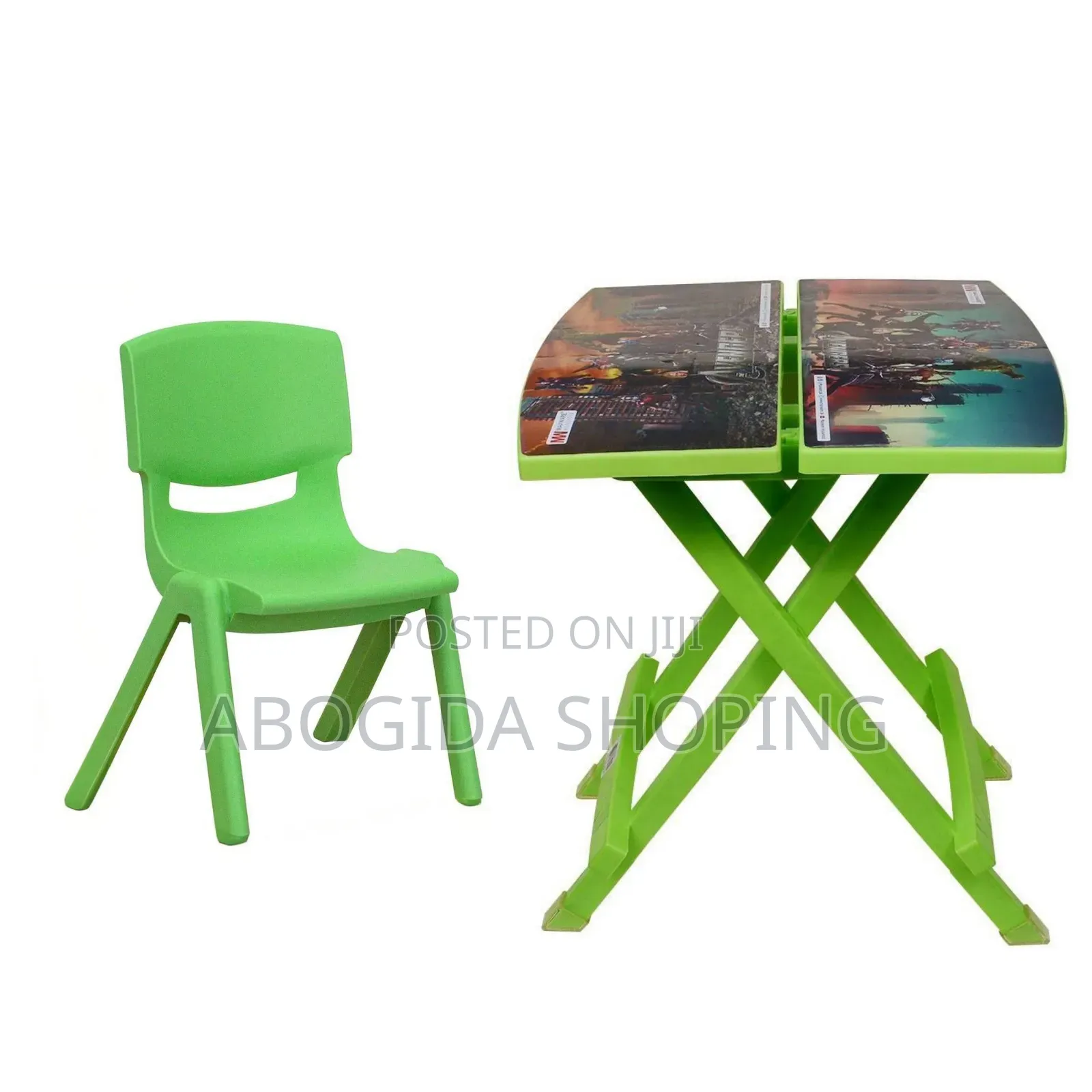 Children Folding Table and Chair Set