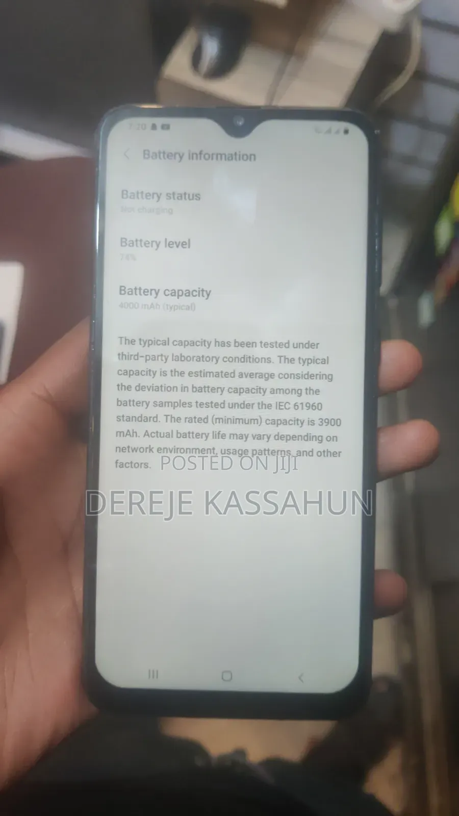 Samsung Galaxy A30s 128 GB Blue