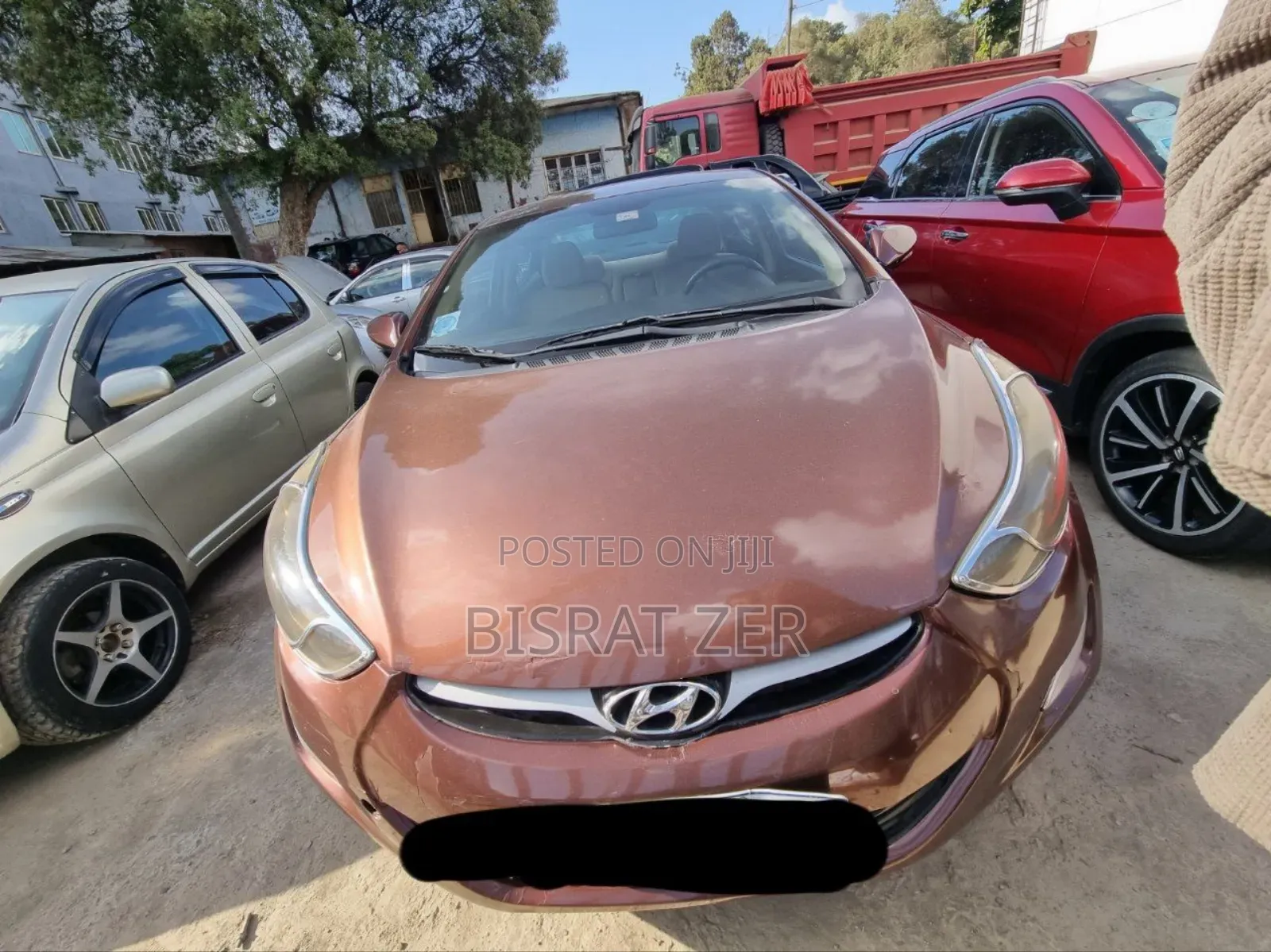 Hyundai Elantra 2015 Burgundy