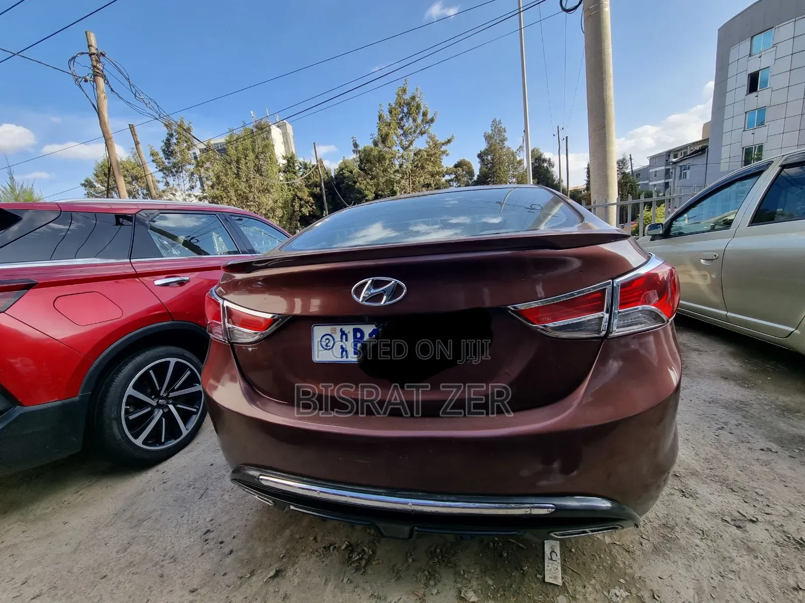 Hyundai Elantra 2015 Burgundy