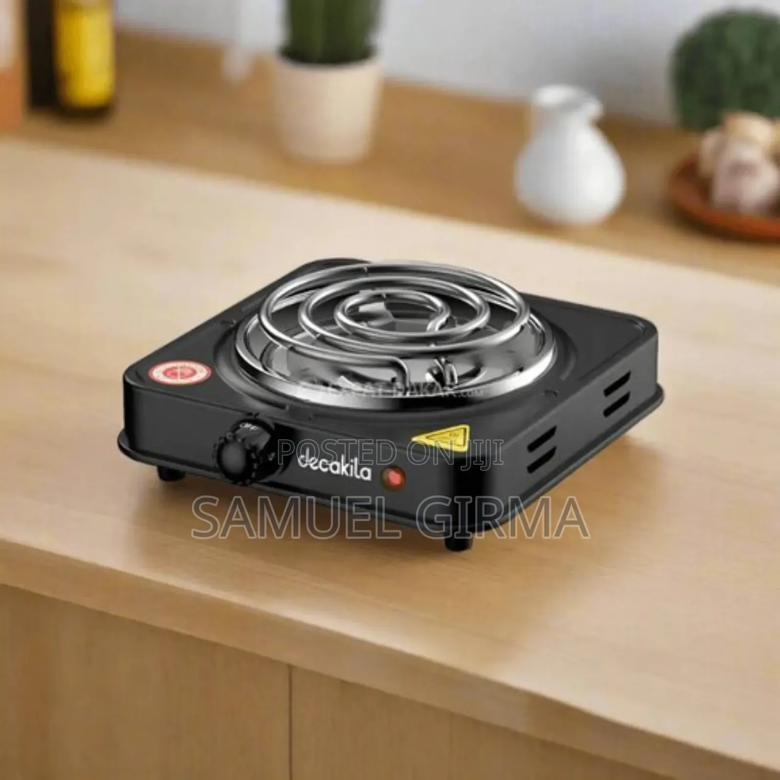 ባለ 1 እስቶቭ Decakila Single Hot Plate