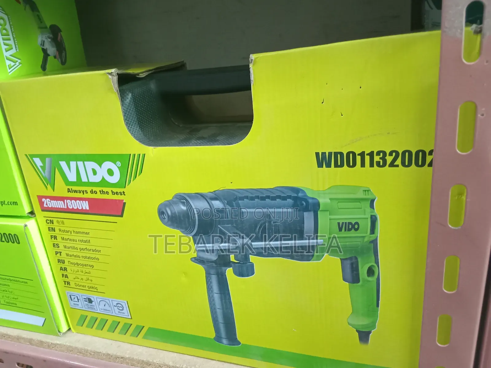 Vido Rotary Hammer Deril 800w 26mm