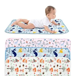 መታጠብ የሚችል Waterproof Baby Urine Mat Cover