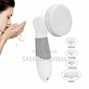 5in1 Facial Cleansing Brush Skin Spa Care Waterproof Electric Face