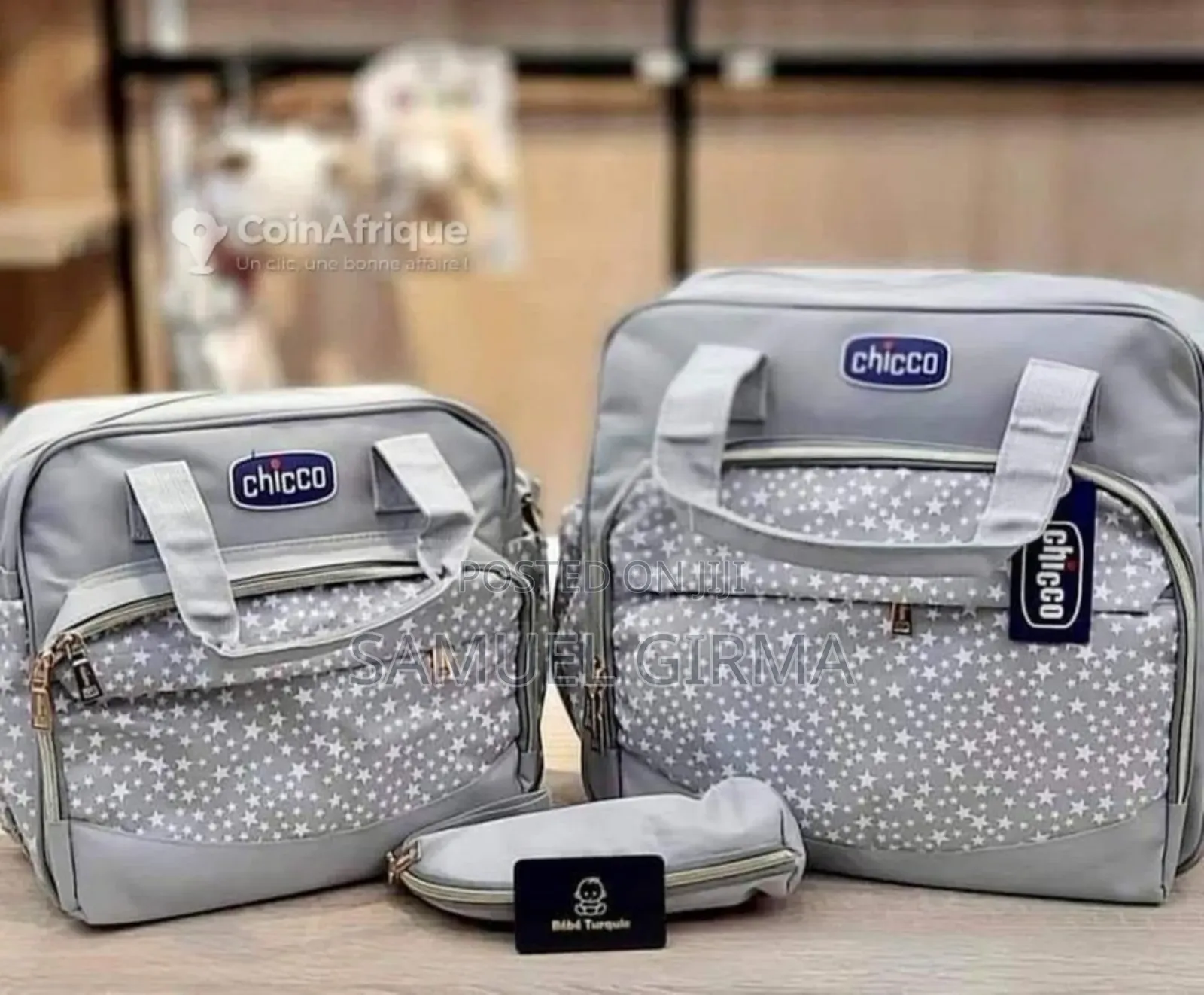 Leather Material Chicco 4in1 Mother Bag