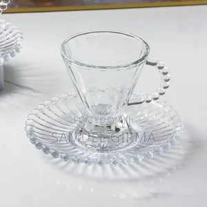 6 መጠጫ ስኒ ያለው የሻይ/ የወተት ሲኒ