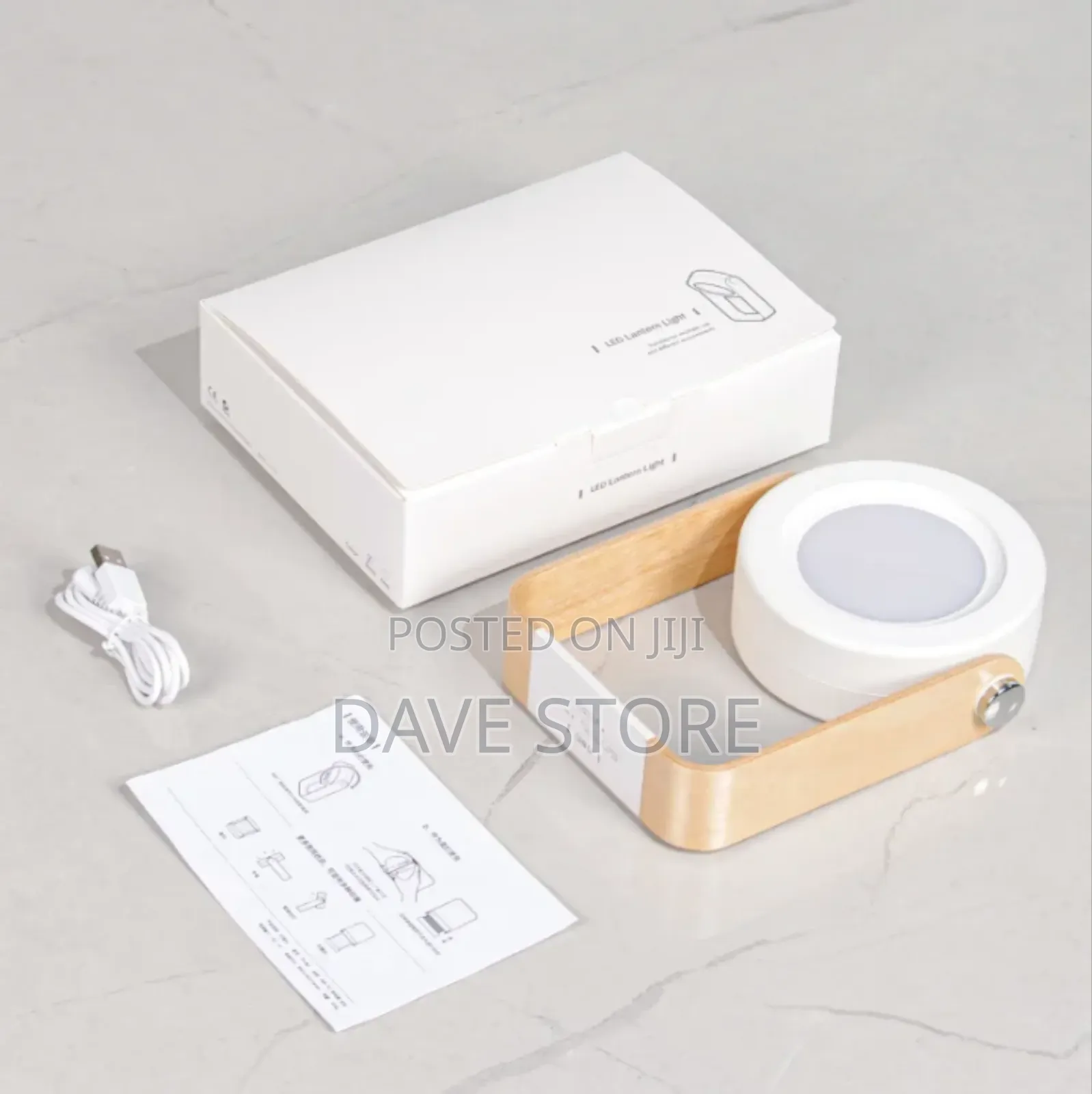 Foldable Led Bedside Table Lamp