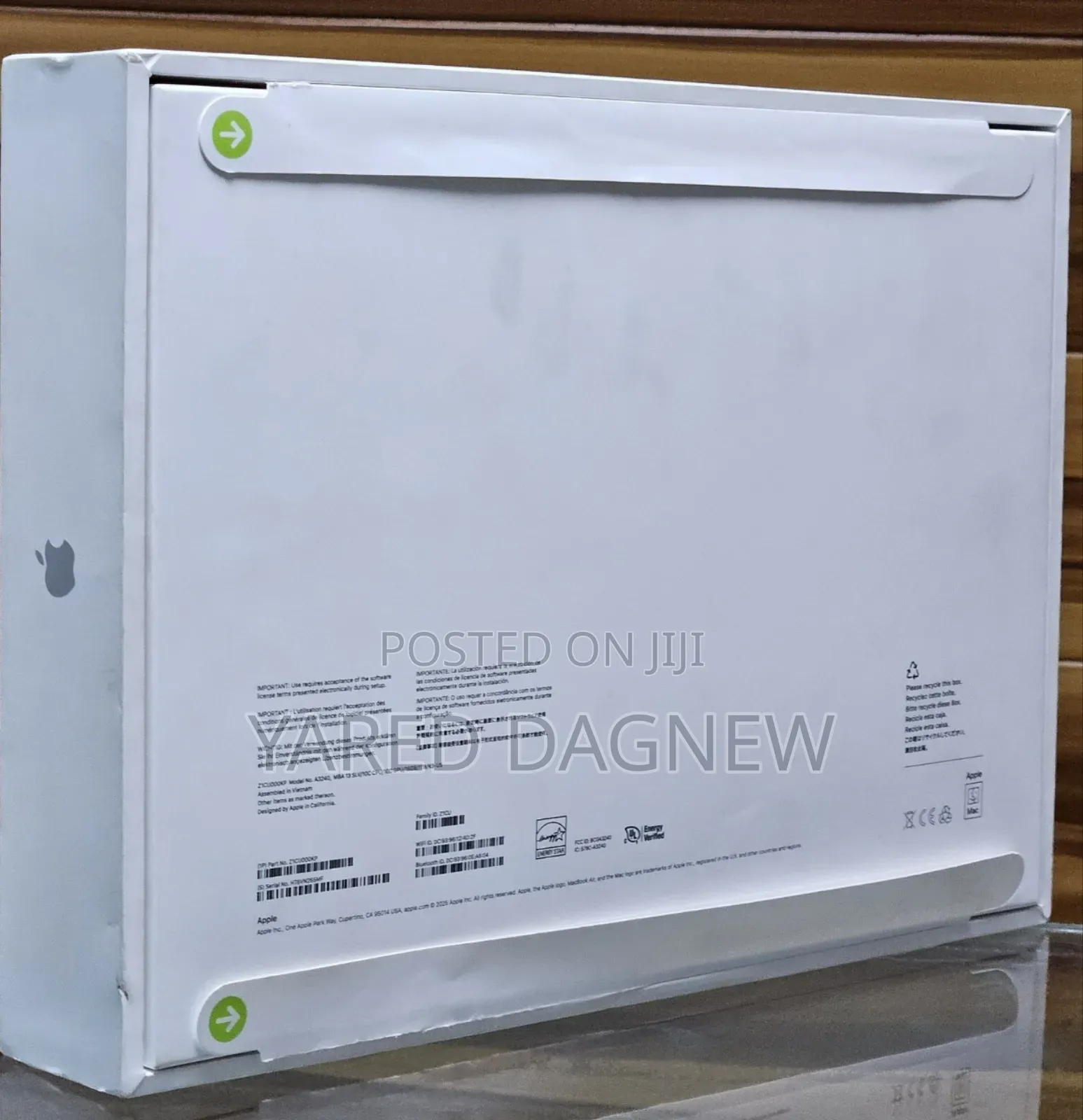 New Laptop Apple MacBook Air 2025 M4 13-Inch 16GB Apple M4 SSD 1T