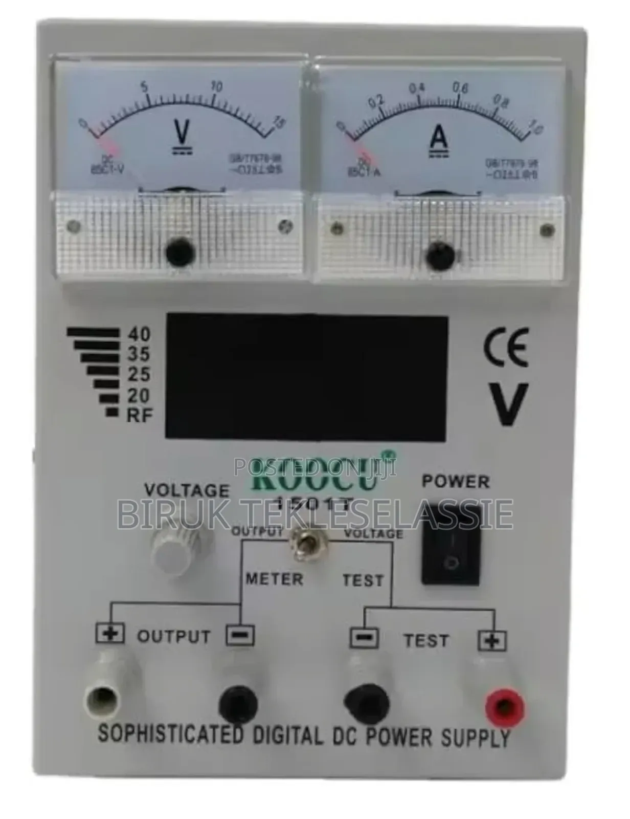 Koocu Laboratory Dc Power Supply 1501t 0-1a 0-15v