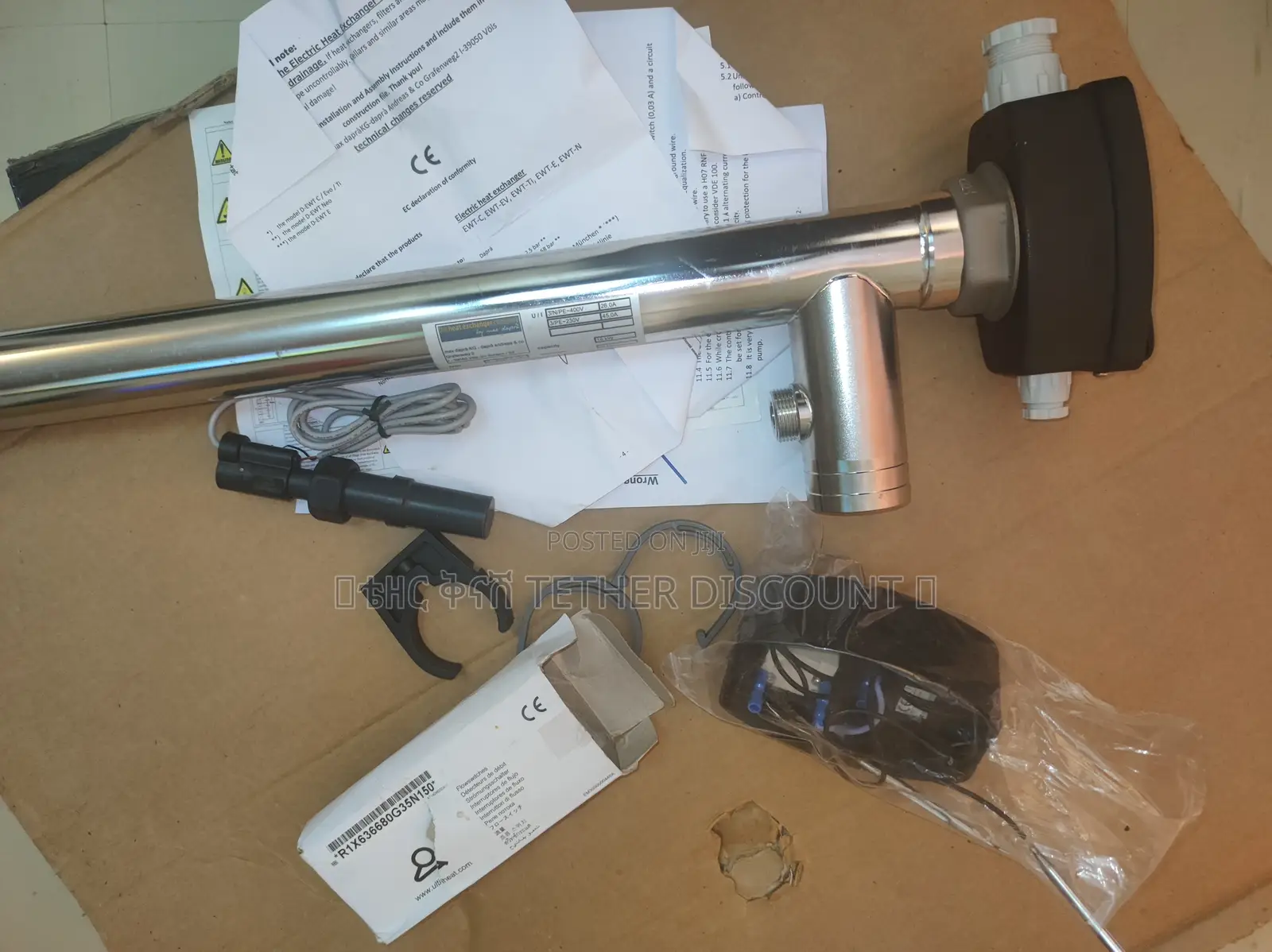 Max Dapra D-Ewt-C 18 Kw Electric Pool Heater, 220-380 V