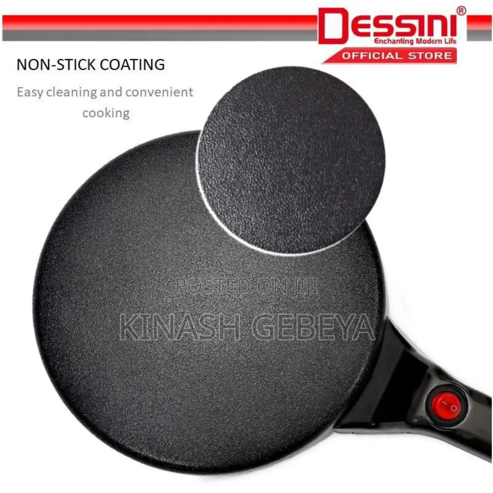 Dessini 3 Set High Quality Crepe Maker