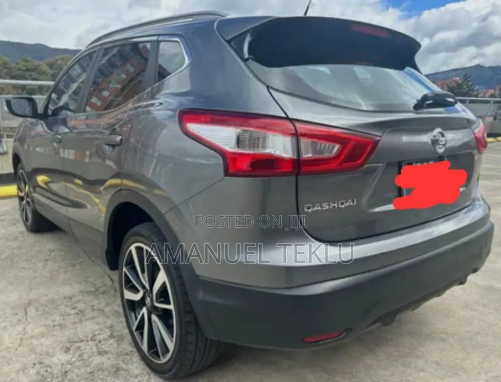 Nissan Qashqai 2017 Gray