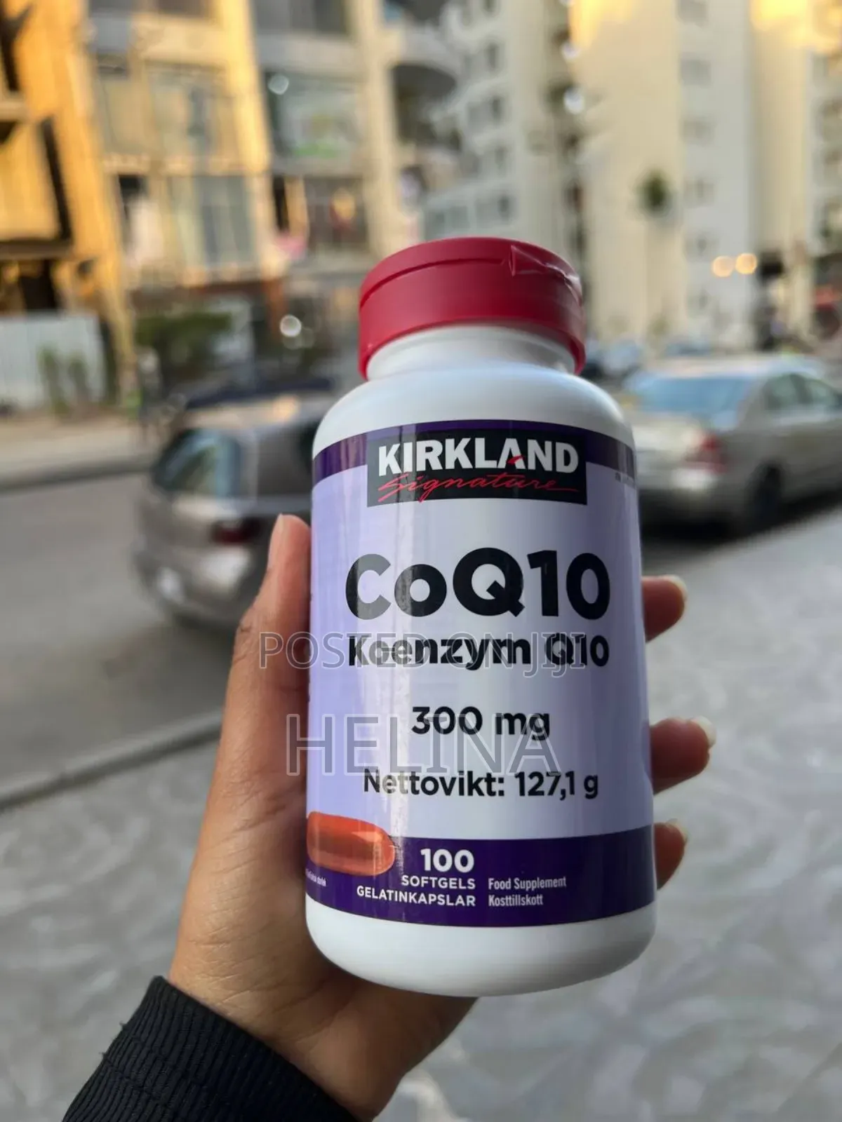 Kirkland Coq10 300mg 100 Softgels Food Supplement Orginal From Usa