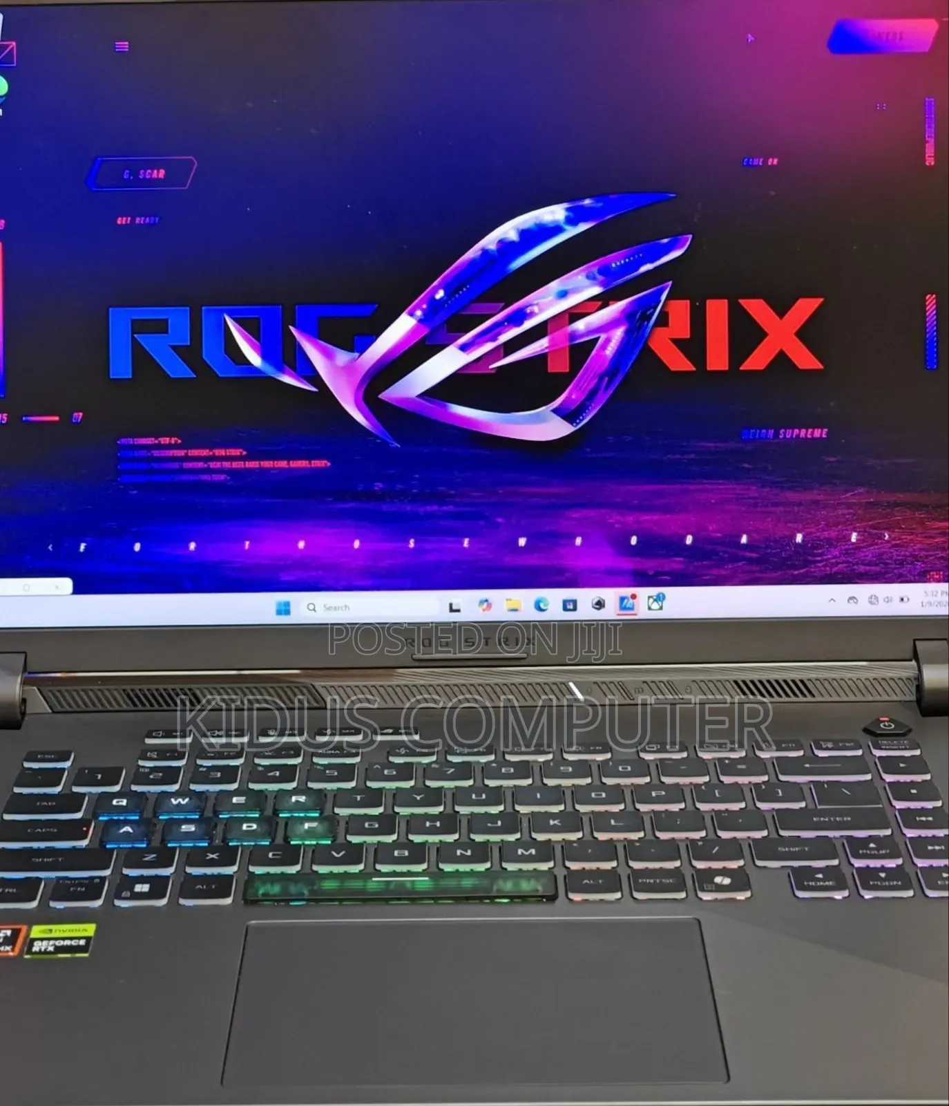 New Laptop Asus ROG Strix G15 16GB AMD Ryzen 9 SSD 1T
