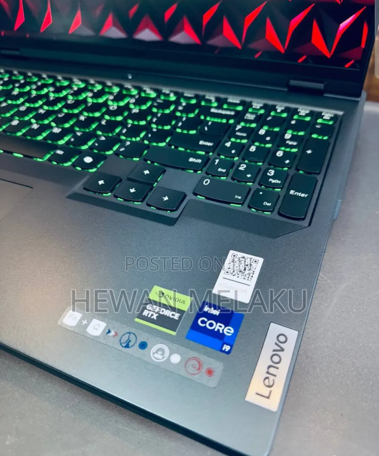 New Laptop Lenovo Legion 5 16GB Intel Core I9 SSD 1T