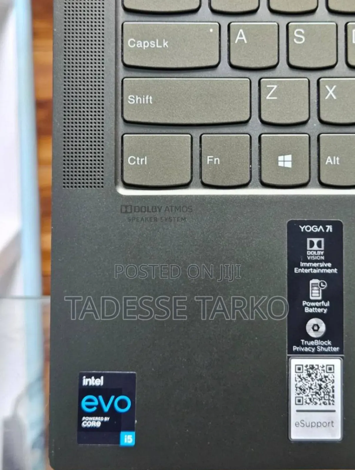 New Laptop Lenovo Yoga 7i 8GB Intel Core I5 SSD 512GB