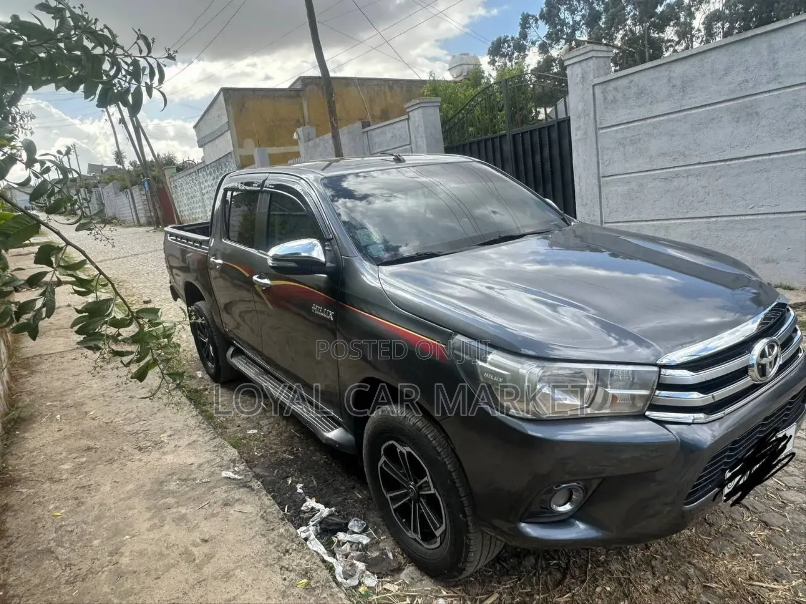 Toyota Hilux 2018 Gray