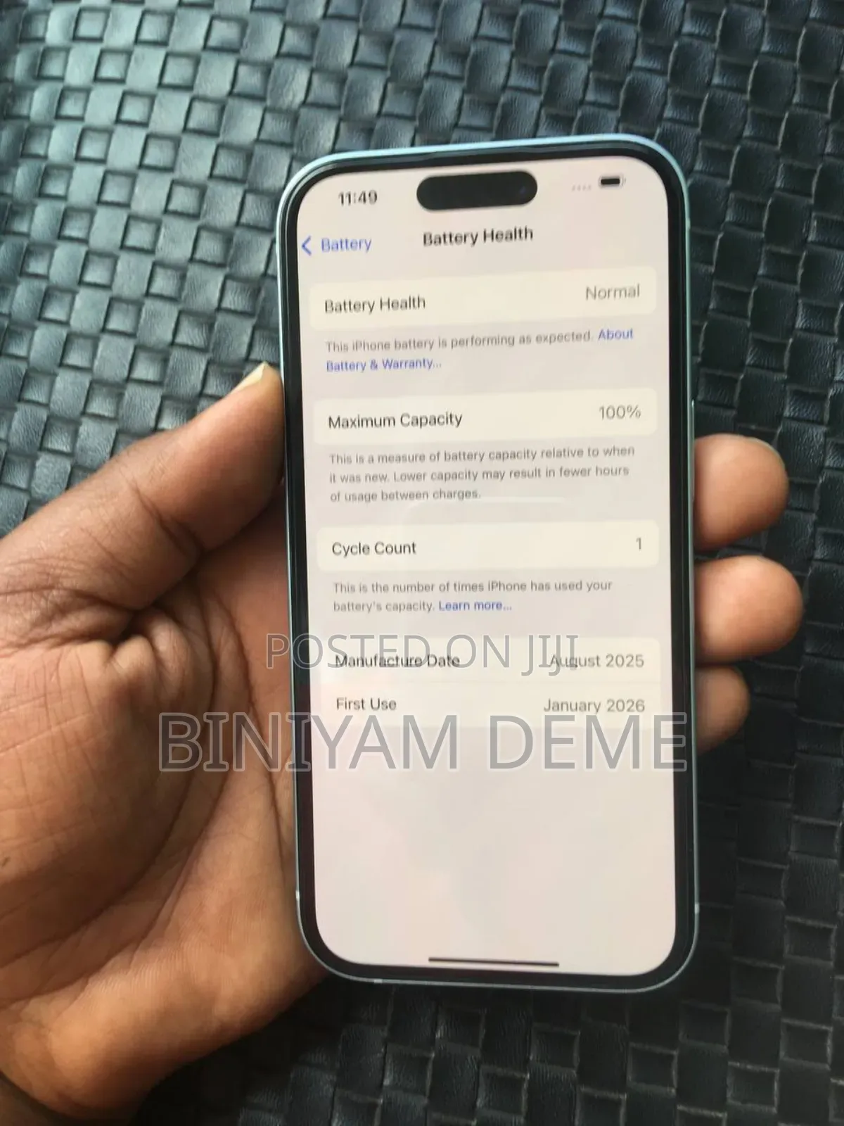 New Apple iPhone 15 128 GB White