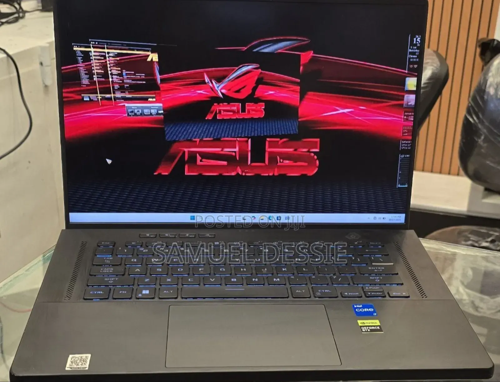 New Laptop Asus ROG Zephyrus G15 16GB Intel Core I7 SSD 512GB