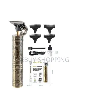 Usb-C Rechargeable Hair Trimmer | Powerful Motor Steel Cutter Head