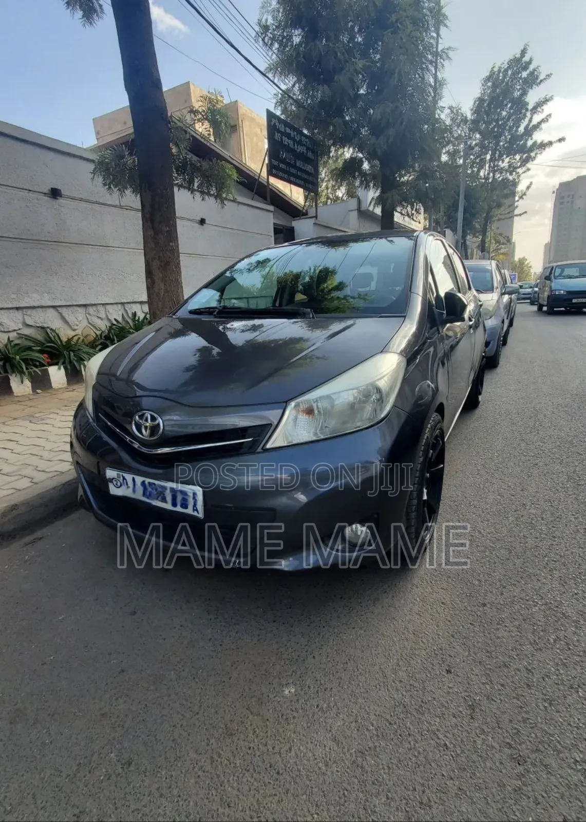 Toyota Yaris 2012 Black